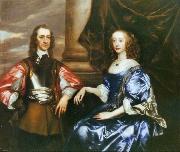 Earl and Countess of Oxford by Sir Peter lely Sir Peter Lely